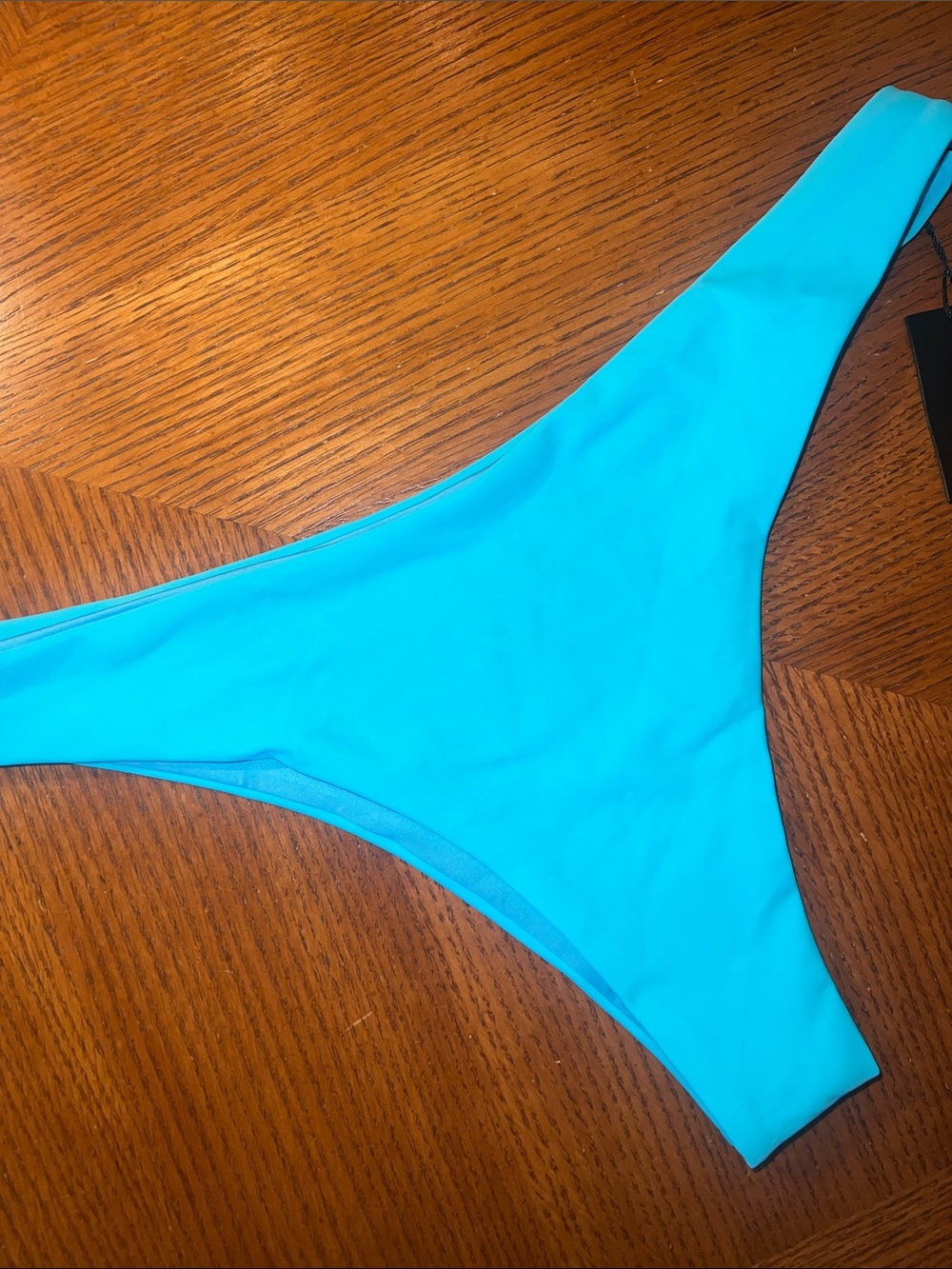 Women’s Turquoise Blue Bikini Bottom - Ocean Blues Large B41